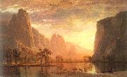 Bierstadt, Albert Valley of the Yosemite oil on canvas
